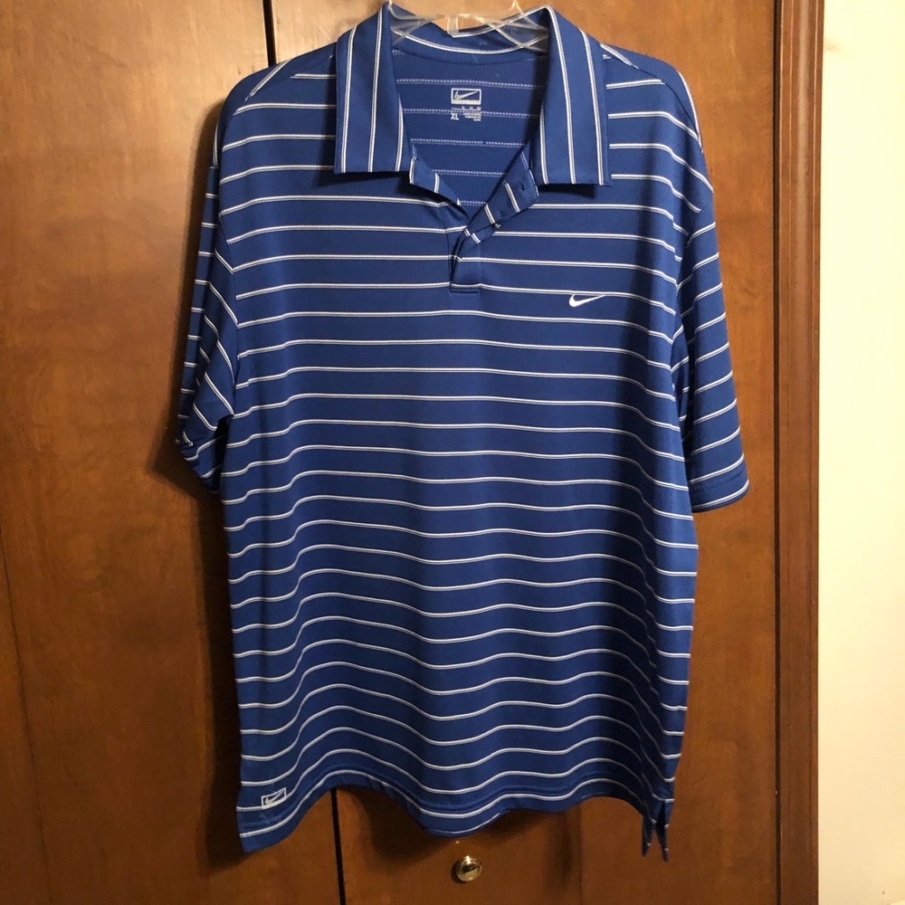 Nike XL Blue Polo